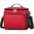 Ebédtáska, KeepHome, Multifunkcionális, Rekeszes, 2 féle fogantyú, Vízálló, 26x24x17 cm, Piros 114980840