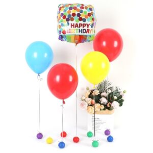 Greutăți pentru baloane KeepHome, decoratiuni pentru petrecere, greutăți pentru baloane pentru petrecere, greutăți pentru baloane pentru ziua de naștere - Accesorii pentru petrecere