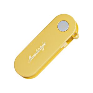 Zöldség- és gyümölcshámozó, KeepHome, 3,6 x 9,1 cm, többfunkciós, összecsukható tisztító, ABS és rozsdamentes acél, sárga 114981756 - Hámozó