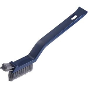 Flippy 3-in-1 blaue Fugenbürste, schräge Ansicht - Reinigungsbürste
