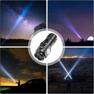 Lanternă LED KipHome cu multiple moduri de iluminare, ideală pentru camping și activități în aer liber - Lanterne