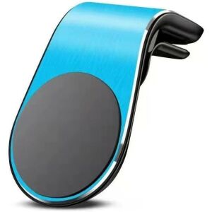 Telefontartó, KeepHome, szellőzéshez, ABS és mágnes, 3,8 x 3,7 x 6,2 cm, univerzális, kék