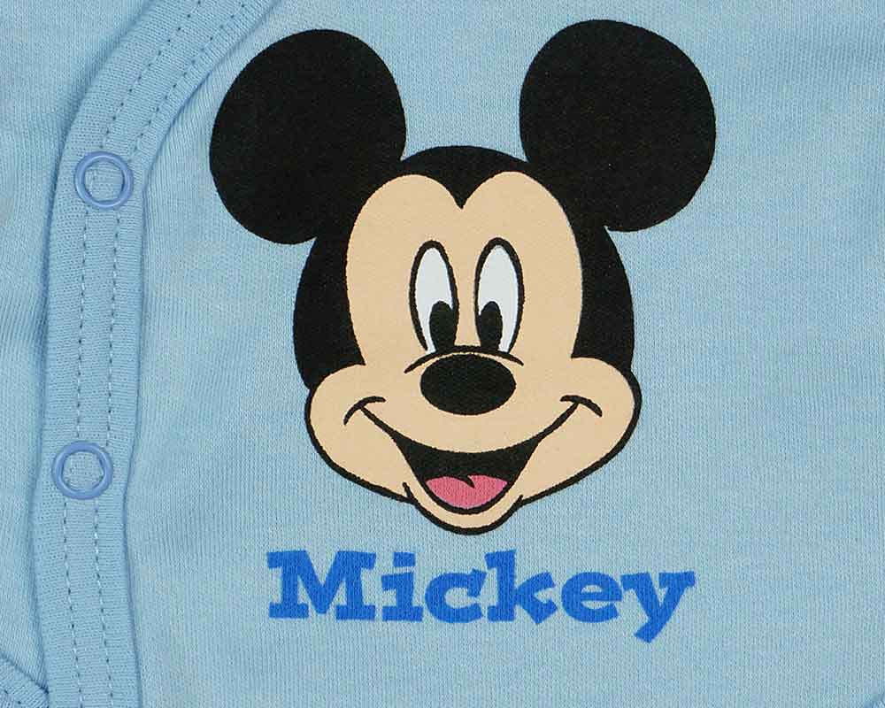 Rövid ujjú baba body Mickey egér mintával - 68-as méret
