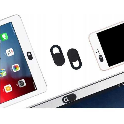 Webkamera védelem laptophoz, telefonhoz, tablethez - 3 db-os készlet, Iso Trade, fekete