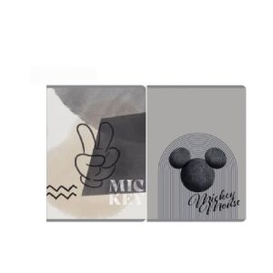 Caiet A5/80 pagini Mickey în carouri Mix de culori 114996085 - Caiete și carnețele