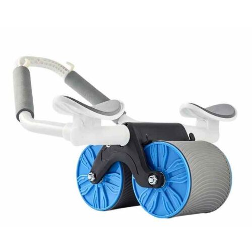 Roata speciala pentru exercitii fitness, Kingbest, cu timer, Wireless, albastru/gri 114996201