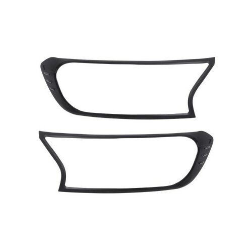 Set 2 ornamente faruri negru mat Ford Ranger T7, T8 2016-2022 114996327