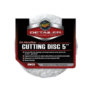 Sada 2 brúsnych leštiacich kotúčov s mikrovláknami Meguiar's DA Microfiber Cutting Pad 140mm 114996504 - Leštiace kotúče