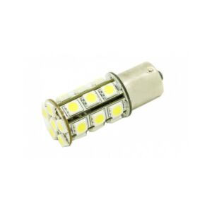 LED žiarovka BA15S 27 SMD do auta, 12V, žltá - Auto žiarovky