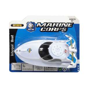 Interpol Marine Corps Polícia Loď, hračká loď na batérie pre deti - Autá a vozidlá