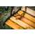 ZLT dekoratívna drevená záhradná lavica pre tri osoby #black-brown 40496653}