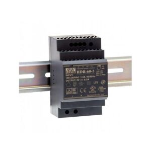 LED tápegység , Mean Well , HDR-60-24 , 24 Volt , 60 Watt , DIN sínre szerelhető , ipari 115007328 - Mean Well