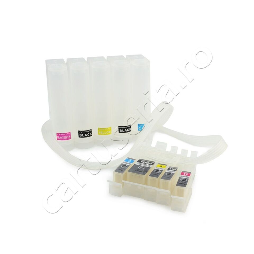 Ciss systém pre atrament canon pgi-550 cli-551 bez atramentu