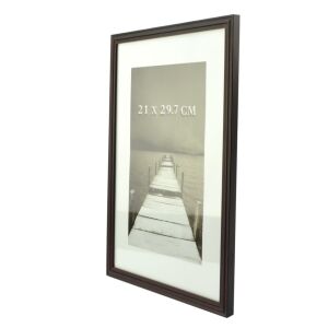 Drewniana ramka na zdjęcie Alvin, 21x29,7 cm, kolor wenghe