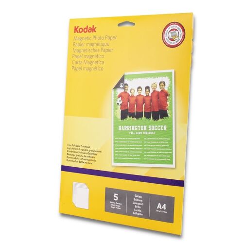 Papier Kodak a4 magnetický lesk 690g balenie 5 listov 115015595