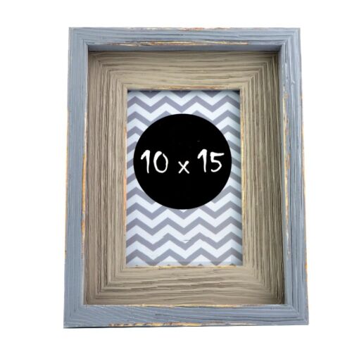 Ida sivý drevený fotorámik 10x15 cm 115015874