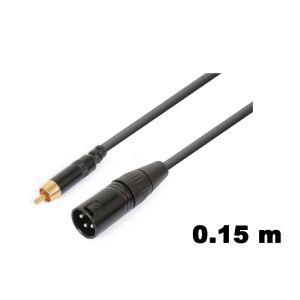 PD Connex CX132 Átalakító Kábel (XLR papa &#8211; RCA papa) &#8211; Monó 115019973 - PD Connex