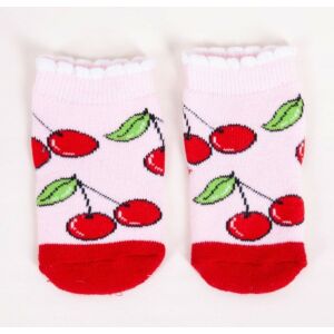 Yo!club frottír zokni 0-3 hó - rózsaszín/cseresznye 115020278 - Yoclub