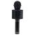 Microfon karaoke wireless negru pentru copii