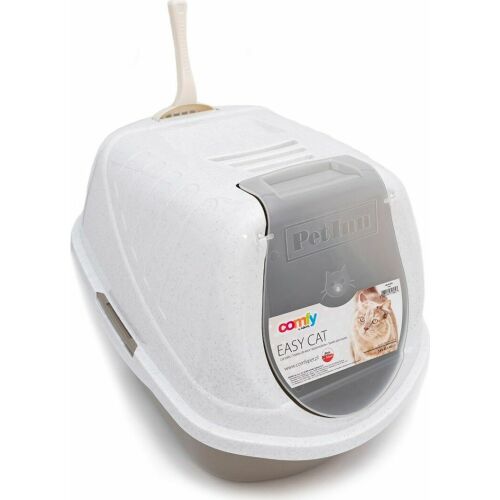 Comfy Easy Cat - fedeles macska wc (latte) 54x40x40cm