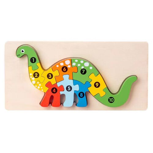 3D-s Montessori fa puzzle játék 115025508