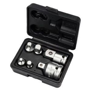 YATO 6 darabos dugókulcs adapter készlet tokban. CrV acél dugókulcs átalakítók. - Yato