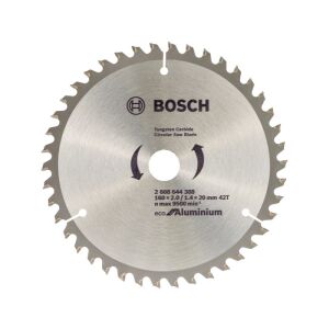 FERĂTRĂU PENTRU ALUMINIU 160x20mm 42-DINTS ECO 115027156 - Bosch Accesorii pentru fierăstrău electric