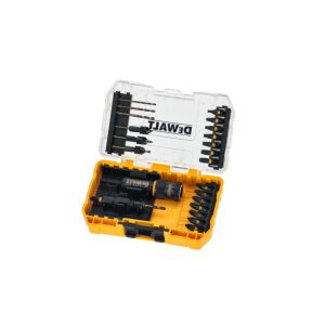 DEWALT FLEXTORQ Előfúró és bithegy készlet adapterrel 24 részes 115027258 - Dewalt
