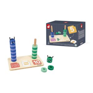 Janod Számok Összeadása és Összehasonlítása oktató matematikai játék csomagolással - Janod