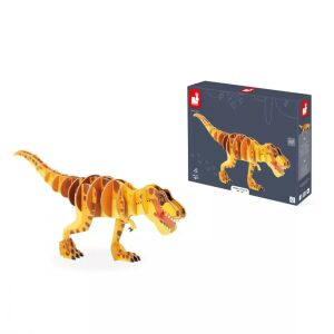 Janod 3D T-Rex puzzle a csomagolásával - Janod