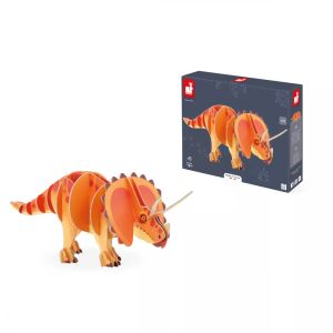 Janod Dino 3D Triceratops Puzzle Dobozzal - Janod