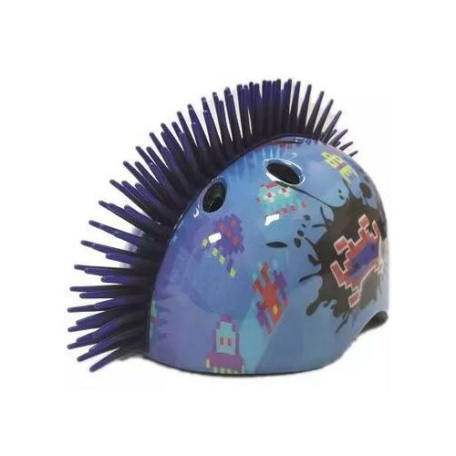 TuffNutz: Exterestriálny Mohican 3D ochranná prilba, ktorá mení farbu - 52-55 cm