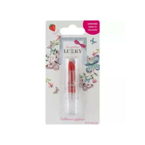 Lukky: Nagellack mit Glitter und Erdbeerduft - rot 122924868