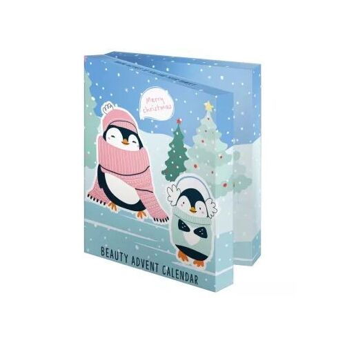 Pingvinek a hóban calendar de advent frumusețe pentru copii cu design pinguin