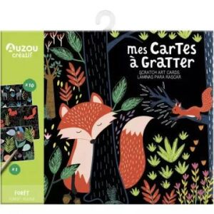 Auzou: Karckép készítő szett - Erdei állatok