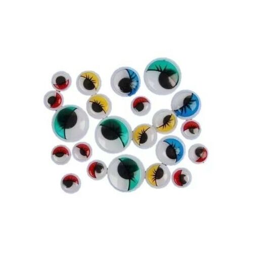 Ochi colorați care se mișcă - 24 buc, diferite 122926481