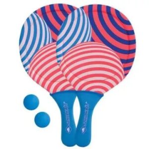 Schildkröt Neoprenowy Zestaw do Tenisa Plażowego z 2 Rakietami i Piłkami - Gry i sprzęt na świeżym powietrzu