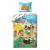 Animal Crossing Themenbettwäsche, Einzelbettbezug und Kissenbezug Set