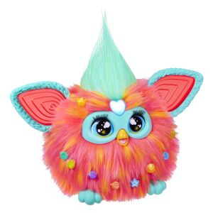 Korall színű interaktív Furby plüssjáték - Hasbro