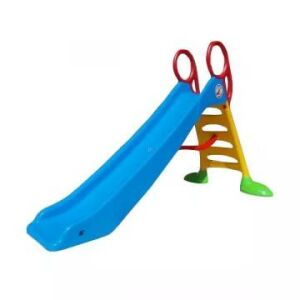 Nagy kék csúszda 2 m-es csúszófelülettel