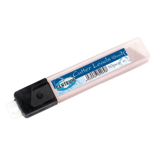 Univerzális kés pótpenge Centrum 18 mm 10 db/csomag 144969987 - Tapétavágó penge
