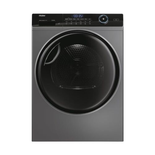 HAIER HD80-A3959R-S Hőszivattyús szárítógép 8 kg, Inverter motor, WiFi, I-Time, I-Refresh, antracit