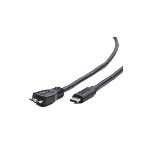 Kábel Gembird CCP-USB3-MBMCM-1M USB 3.2 Gen 1 (3.1 Gen 1) USB C na Micro-USB B, 1 meter, čierny