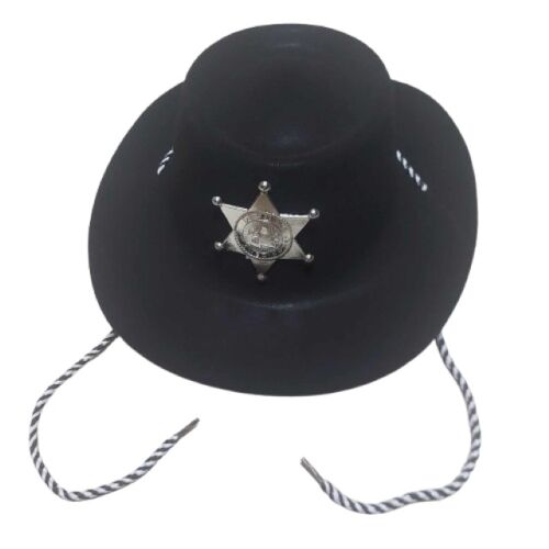 FEKETE Gyerek sheriff kalap 115082929 - Játék