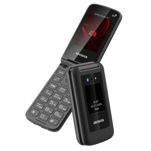 Aiwa FP-30-4G kagylótelefon, dual SIM, 4G kapcsolat, könnyen használható mobiltelefon - Aiwa