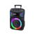 Trevi XF 370 XFest portable speaker with LED light, Bluetooth, USB, and microphone input