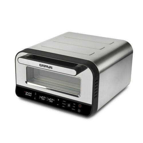 G3 Ferrari Pizza Pro 2 minuti pizza oven, stainless steel, black, digital display