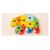 Oktató fa medve puzzle gyerekeknek, 3D Montessori játék a számok tanulásához.