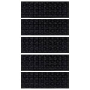 vidaXL lépcsőfokok 5 db 25x75 cm-es gumival 115142345 - Lépcsőszőnyeg