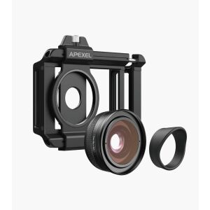 Obiectiv macro Apexel Zoom cu montură clip pentru smartphone-uri - Lentile / obiective pentru telefoane moblle